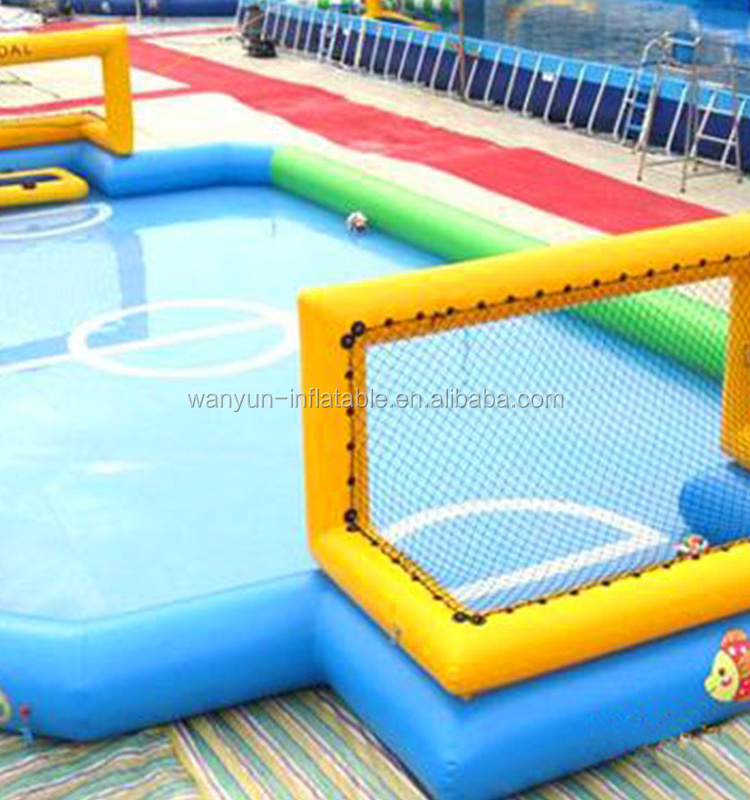 Floating water sport inflatable aqua volleyball court with factory price inflatable water sport