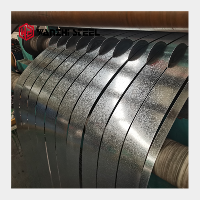 Wanzhi Sgcc 0.1mm To 36mm Galvanized Steel Tape Hot Dipped Galvanized Steel Strip Gi Steel Strip