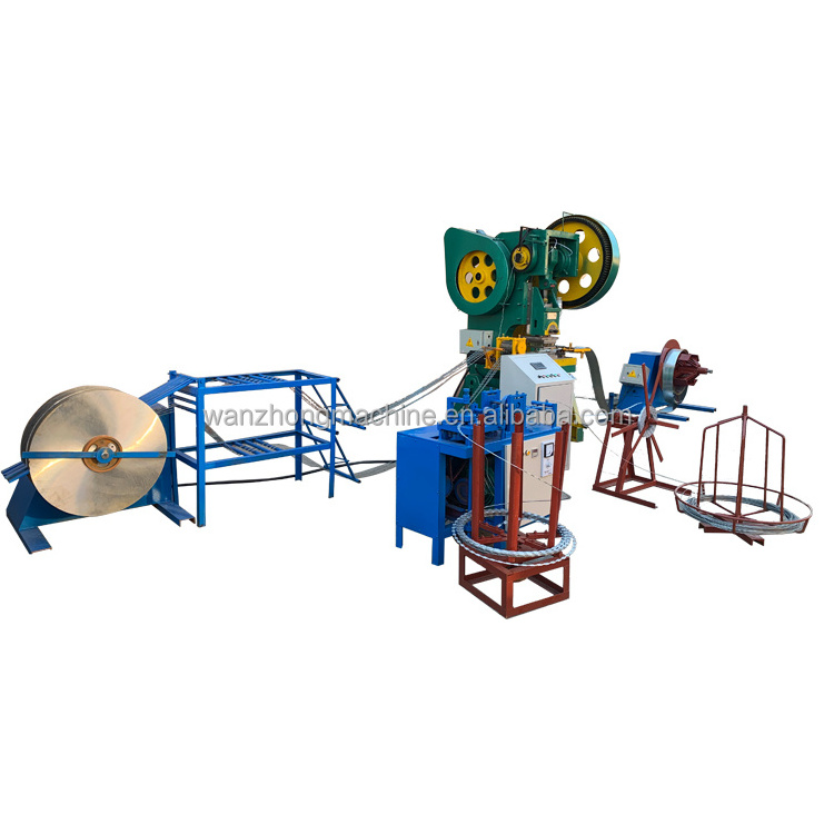 Factory Price Concertina Razor Barbed Wire Making Machine