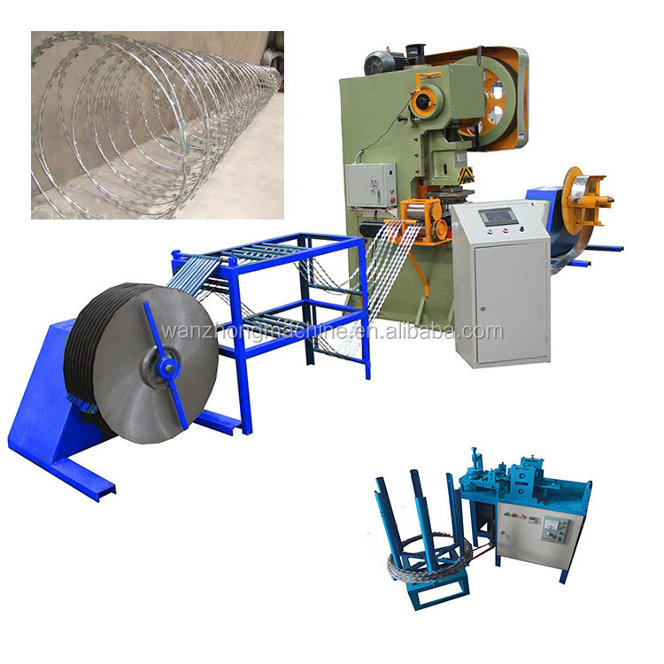 2022 Factory price razor blade barbed wire machine made in China for sale