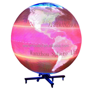 HD Full Color Led Ball display p4 p5 p6 Indoor Globe LED display indoor Sphere Screen Sign Boards 360 Degree Video advertisement