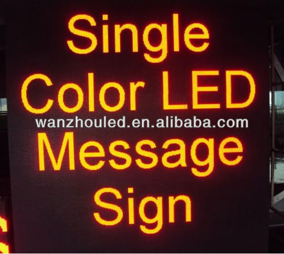 Bus LED Display Front Rear Side Internal Message Screen Wireless Control 12V P10 P8.2 P13.4  Route Destination Board Amber Sign