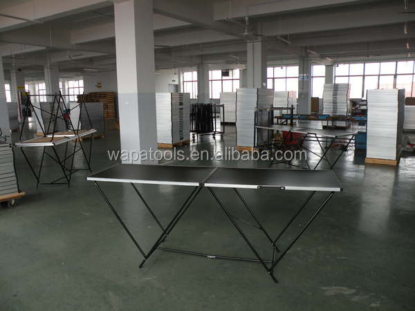 2m (4 ft) long aluminum hot sale folding wallpaper paste table