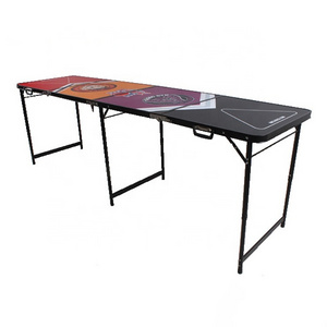 2.4m folding beer pong 8 ft long game table