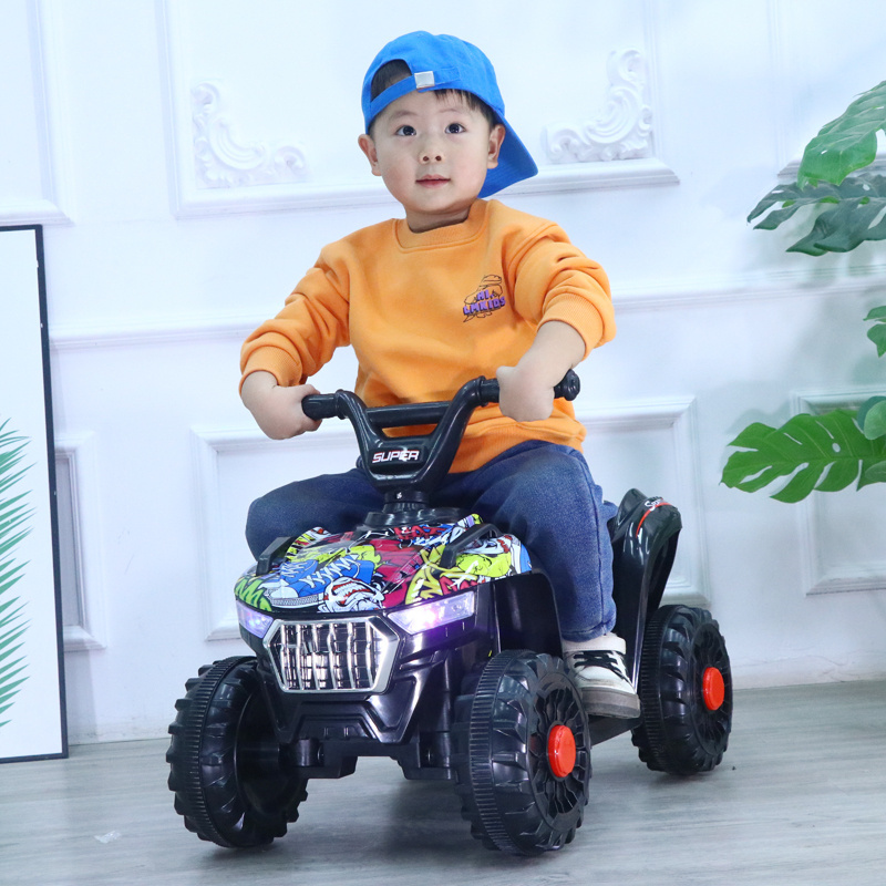 Rechargeable Power 6V Four Wheels Beach Off-Road Kids ATV Baby Toy Car Children Electric Ride On Car with Remote Control