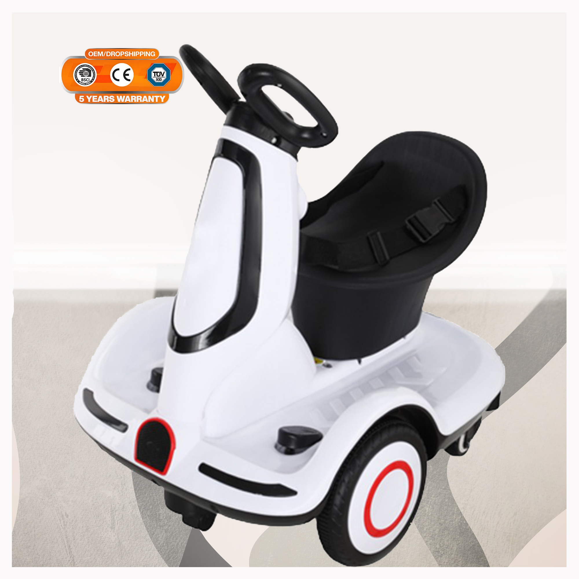 WQL Baby electric remote control toy child travel charging belt seat belt electric toy car electric baby car