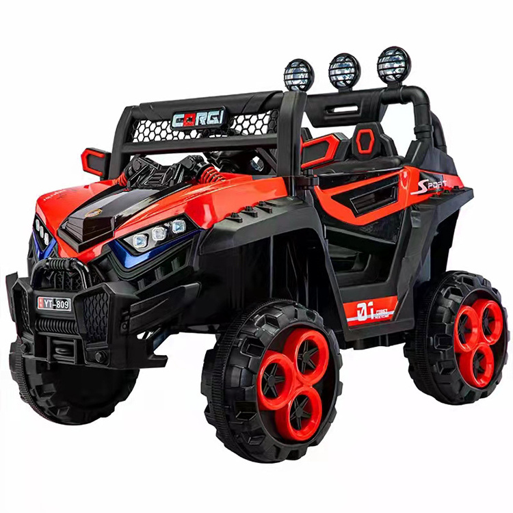 Four wheel drive kids car ride on car 12 v kids electric truck 2 seater