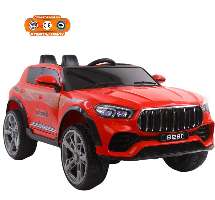 WQL Ride On Toys big two seat 12V7AH Battery Powered Ride On Car 4 Wheel for Kids electric SUV car for children 2-11 years old