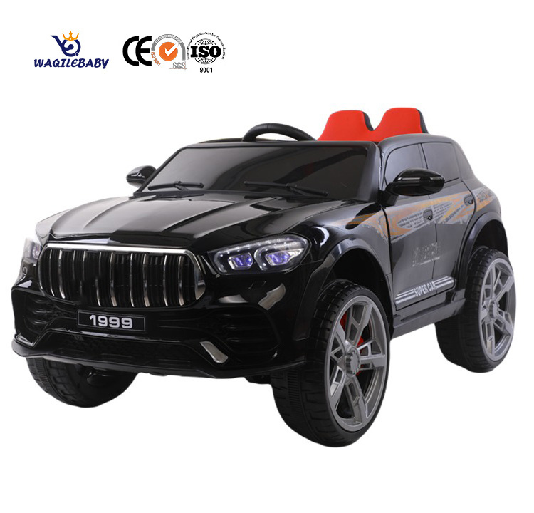 WQL Ride On Toys big two seat 12V7AH Battery Powered Ride On Car 4 Wheel for Kids electric SUV car for children 2-11 years old