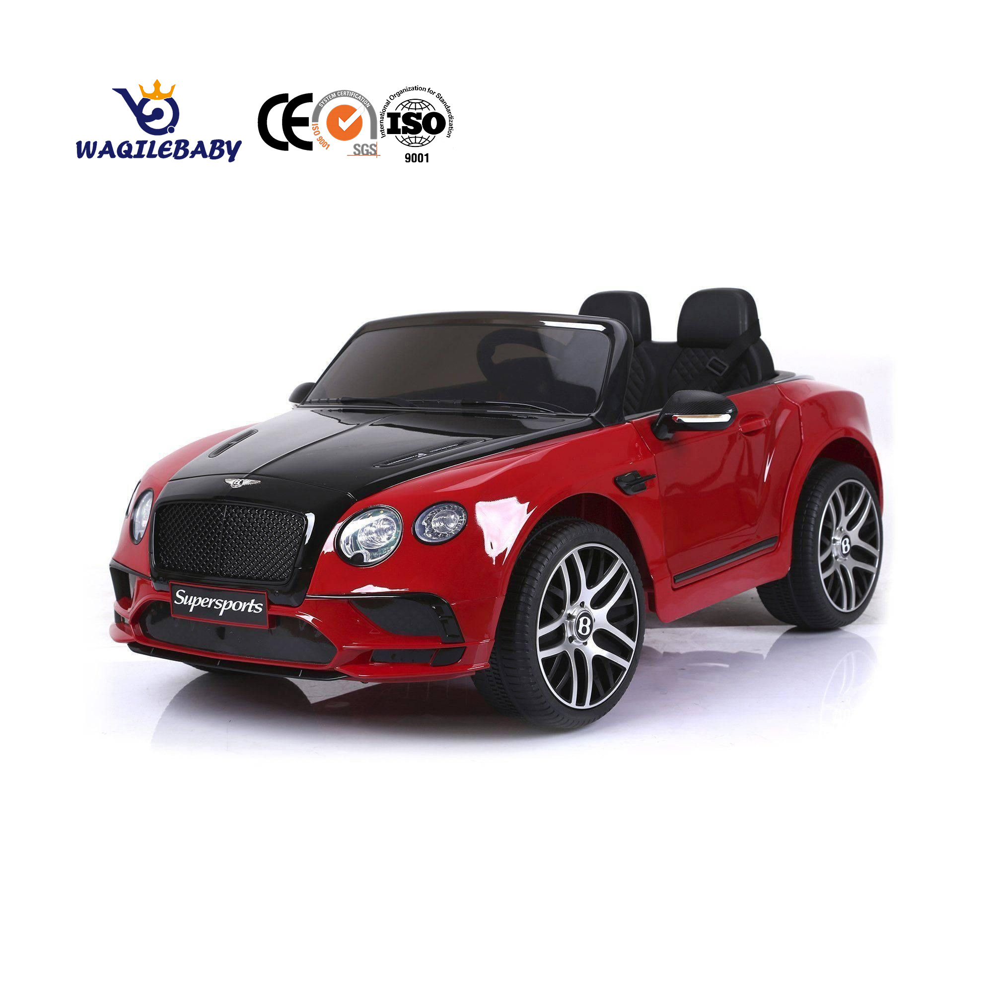 WQL Ride on car Remote Control power wheel ride on cars kids electric 2 seater kids 24v 12v SUV cars