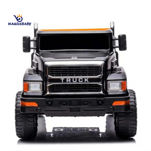 WQL New Model Kids Electric car Ride On Car  Truck Children's Electric Car Four-Wheel Remote Control Truck