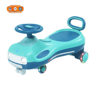 WQL new design children baby twist swing car with music and light Ride on toy