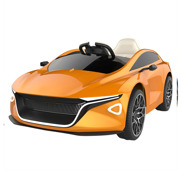 WQL Children's four-wheel electric car can sit boys and girls four-wheel drive battery car