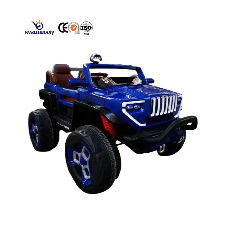 WQL Bigger size battery operated Two seat children ride on cars kids big electric Jeep car for baby