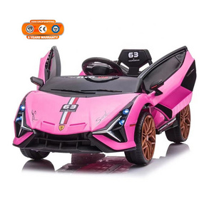 WQL Children's electric car can sit baby toy with remote control four-wheel battery cart/electric baby car with remote control