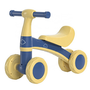 China factory sale toddler bike 4 wheel baby kids balance bike no pedal ride on toy bike