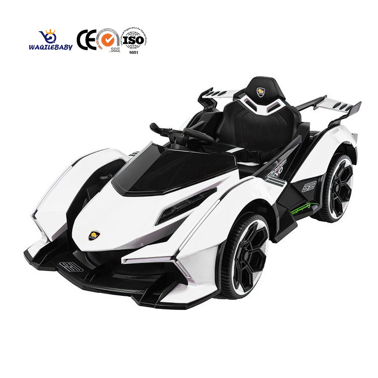 WQL Most popular cool luxury brand two seats kids electric car sport car ride on car for kids to drive