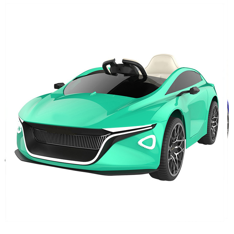 WQL Children's four-wheel electric car can sit boys and girls four-wheel drive battery car