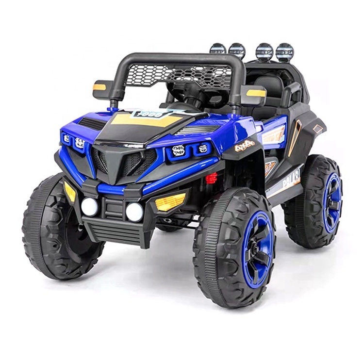 WQL new cool off-road style remote control can sit on adults and children four-wheeled children's baby electric car toy car