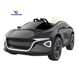 WQL Children's four-wheel electric car can sit boys and girls four-wheel drive battery car