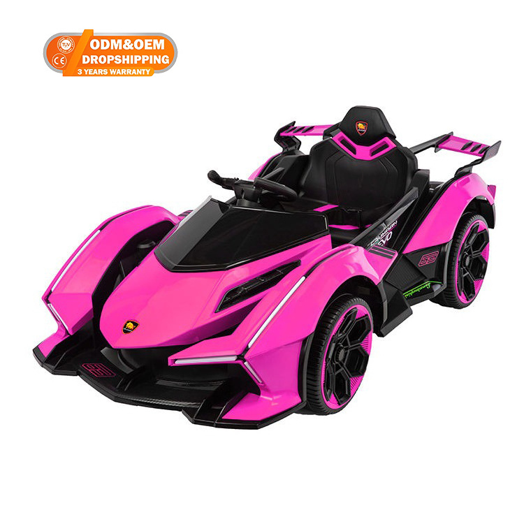 WQL Most popular cool luxury brand two seats kids electric car sport car ride on car for kids to drive