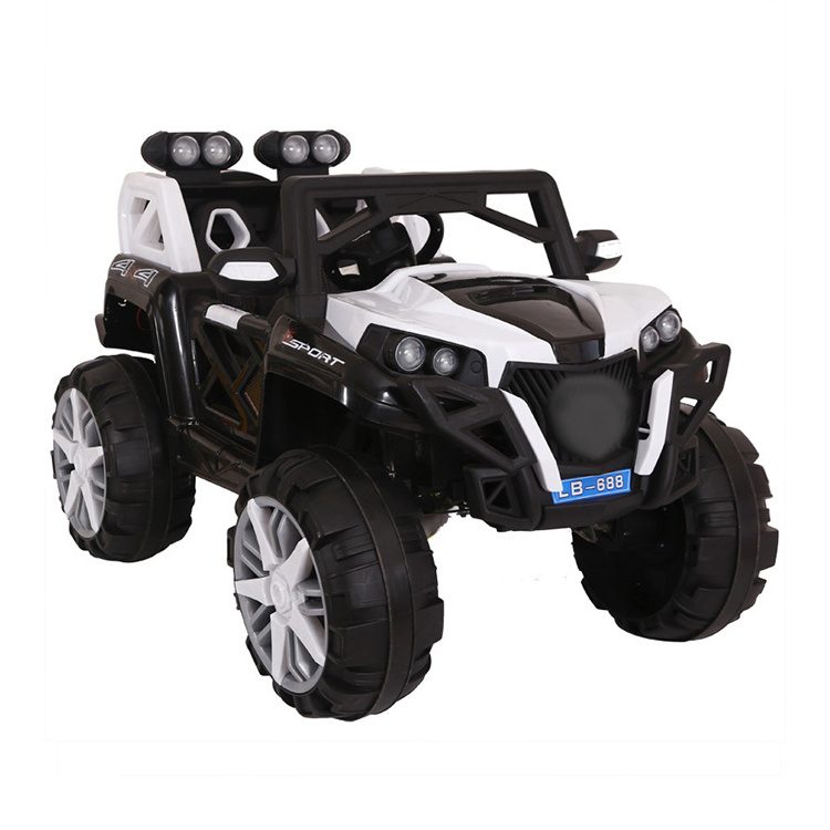 New children's electric car four-wheel drive with remote control male and female baby off-road can sit adult children toy car