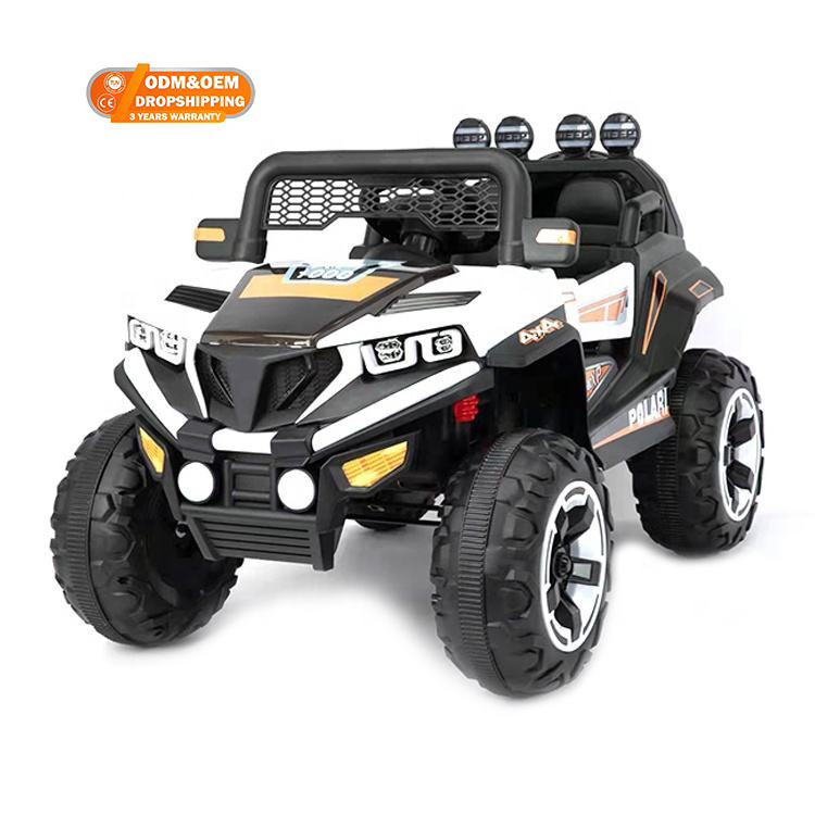 WQL new cool off-road style remote control can sit on adults and children four-wheeled children's baby electric car toy car