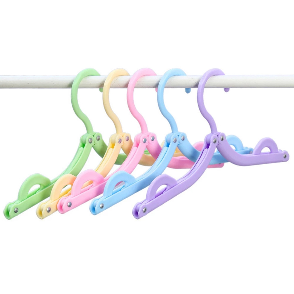 Portable Folding Clothes Hangers Travel Accessories Foldable Clothes Drying Rack for Travel Business Trip