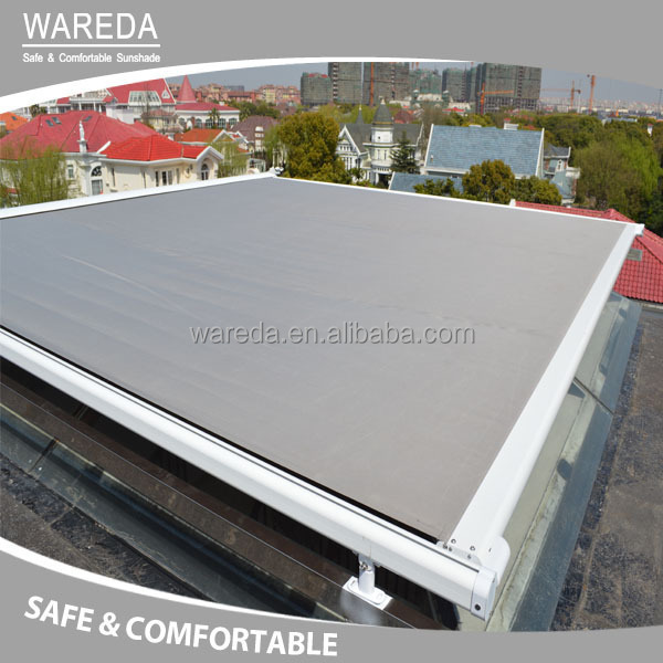 High grade aluminium patio rain awning, rain shade, balcony canopy