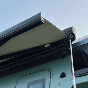 Sun Shade 2.5M Retractable Side 12v Motorized Awning Camper Van Waterproof Rv Caravan Motorhome Awning