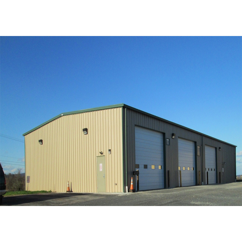 cheap prefabricated workshop building / one story prefab industrial building in China