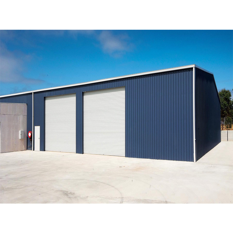 cheap prefabricated workshop building / one story prefab industrial building in China