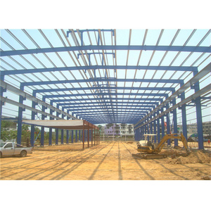 China Cheap Prefabricated warehouse  Steel Roof Trusses For Building