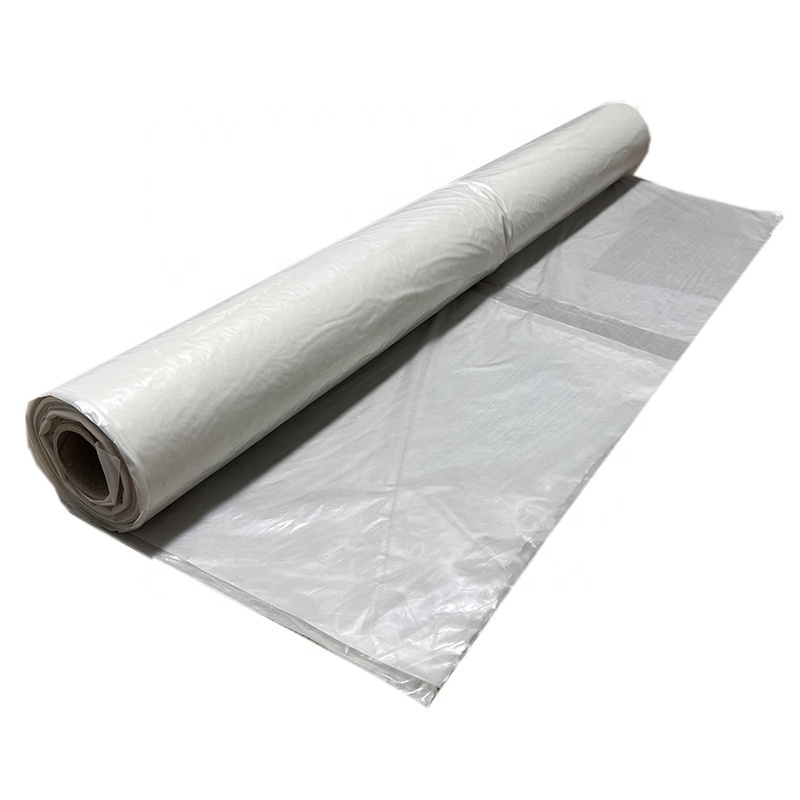 Shandong Factory 6mil Poly Tubing Polyethylene Plastic Sheeting Roll 20x100ft Construction Film