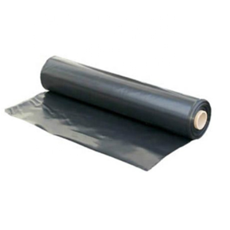 Factory 6mil Poly Tubing Polyethylene Plastic Sheeting Roll 20x100ft  black pe builder Construction Film