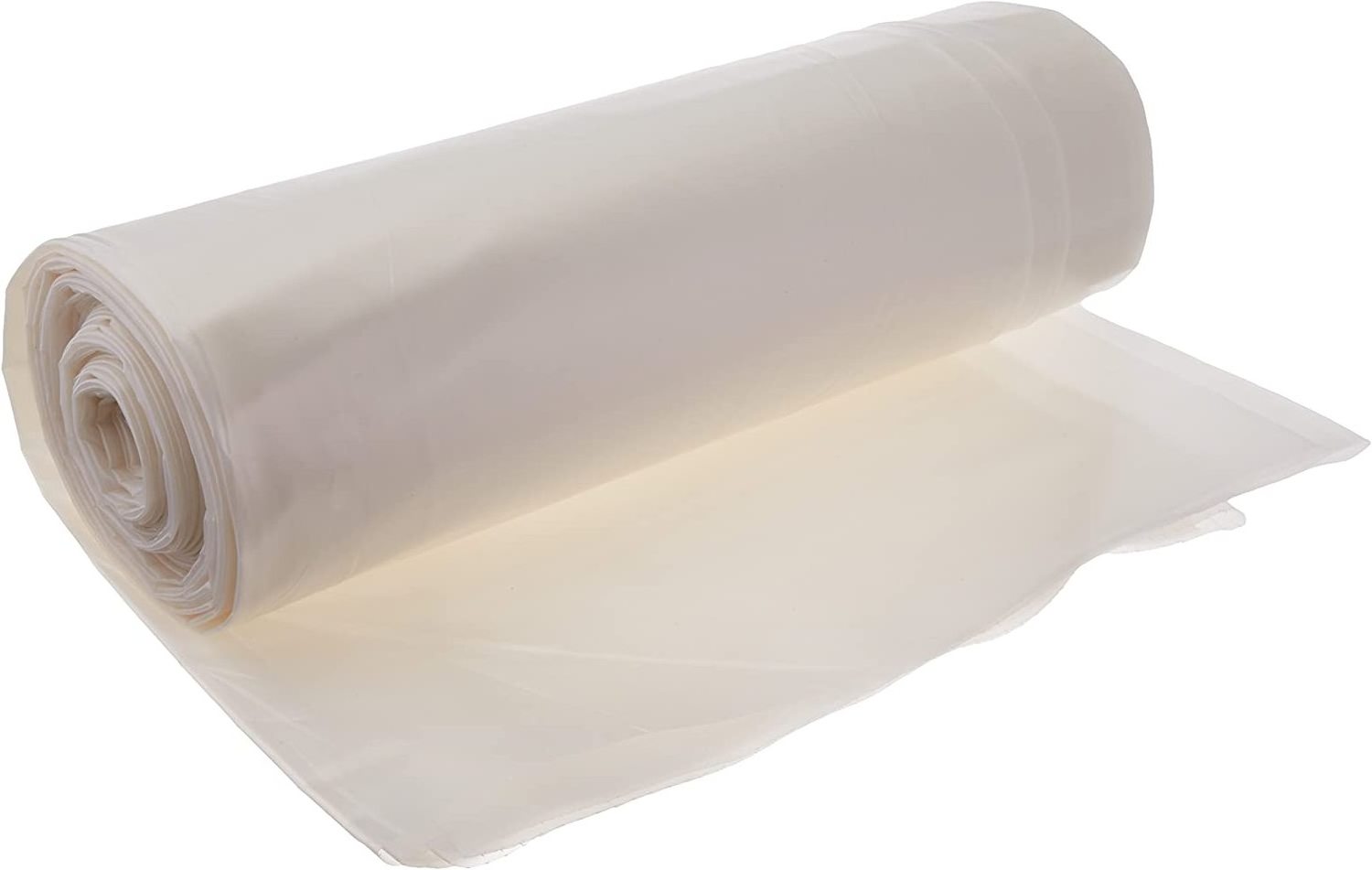 LDPE Poly Sheeting Roll 4mil 6mil Plastic Sheeting Tubing For Construction 20 x 100ft