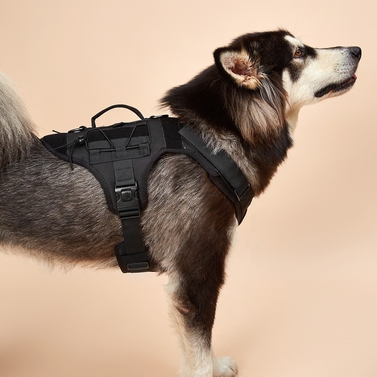 Training K9 pet dog harness reflective adjustable soft padded cooling sweater vest with easy control