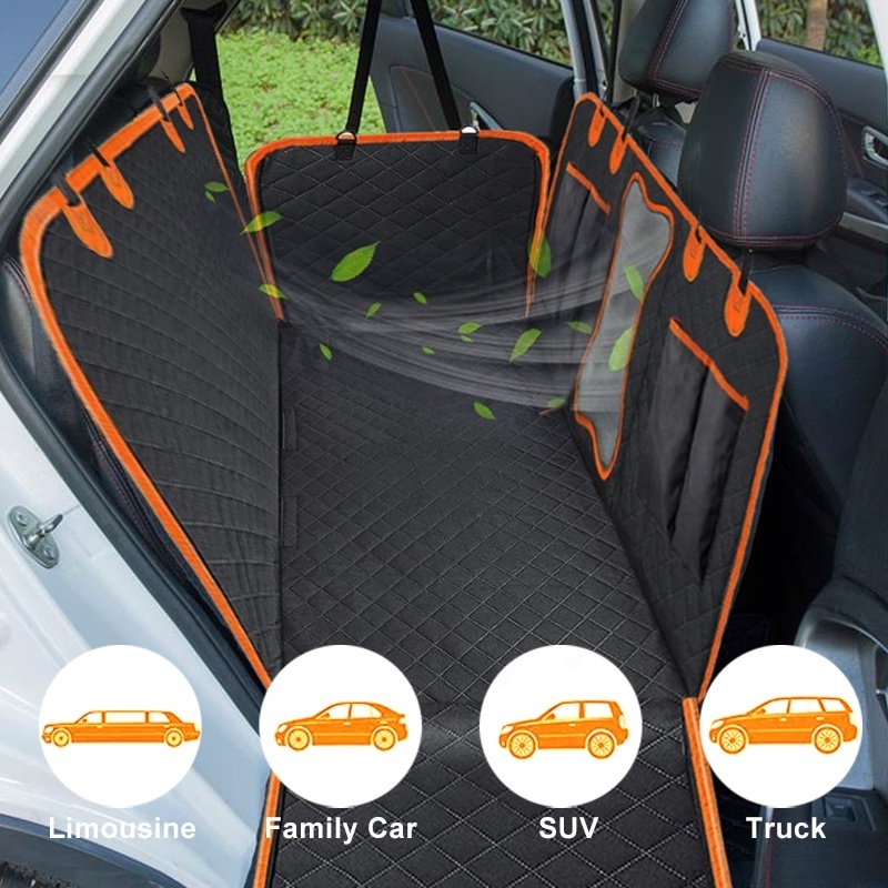 Hot selling protector covers for rear trucks waterproof pets dog hammock car cover for back seat