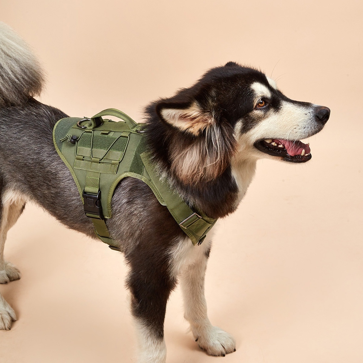 Training K9 pet dog harness reflective adjustable soft padded cooling sweater vest with easy control