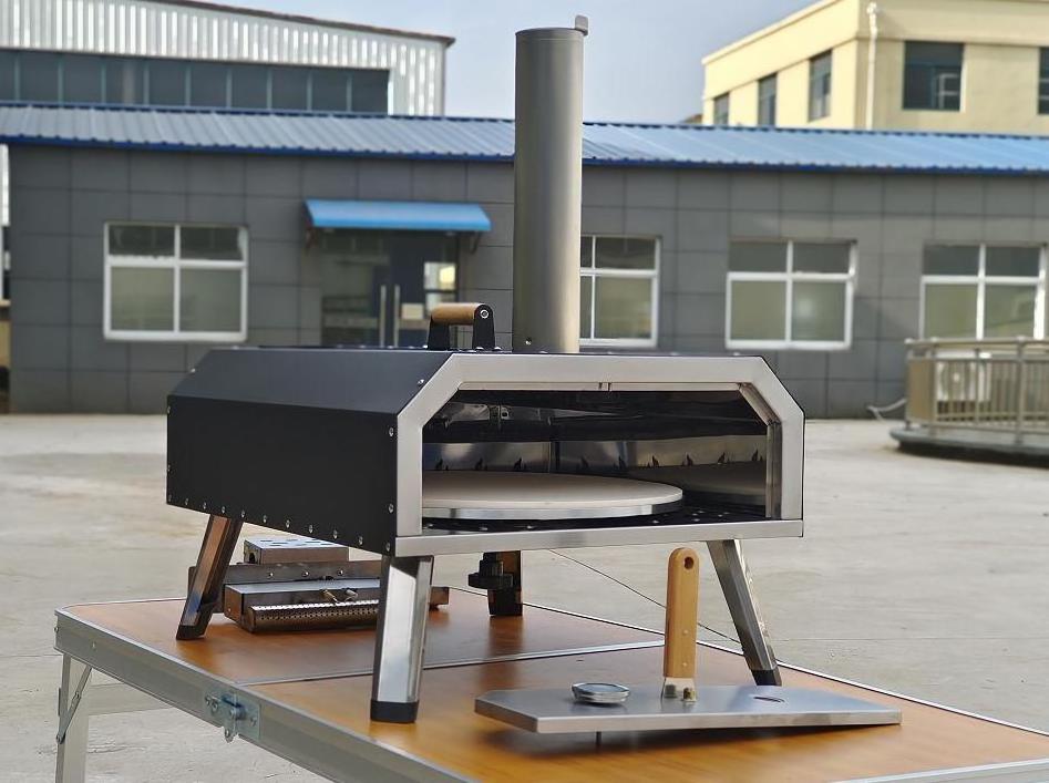 Graphic customization Portable Mini  wood fired  pizza oven Factory cheap price 16 inch  pizza oven