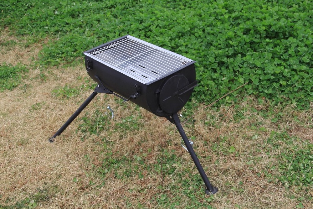 light portable camping BBQ wood stove WMCP03