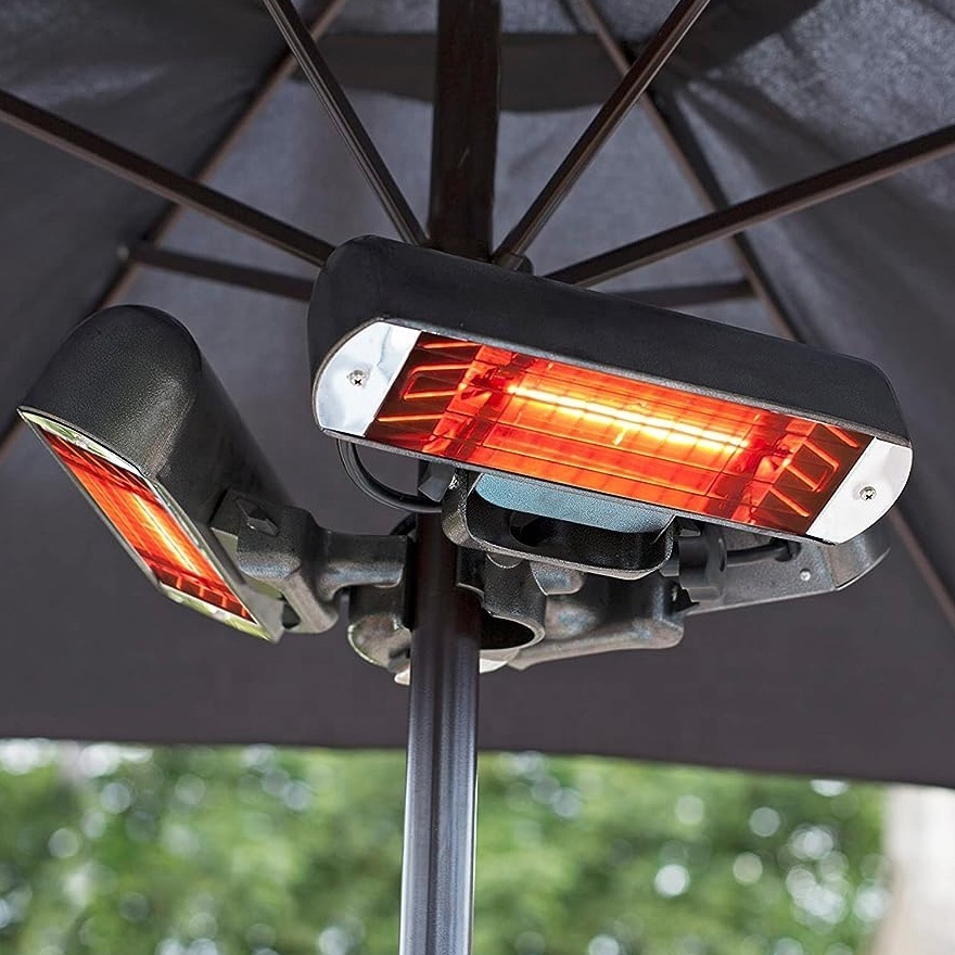 ODM OEM factory parasol mounted hanging electric outdoor patio parasol heater