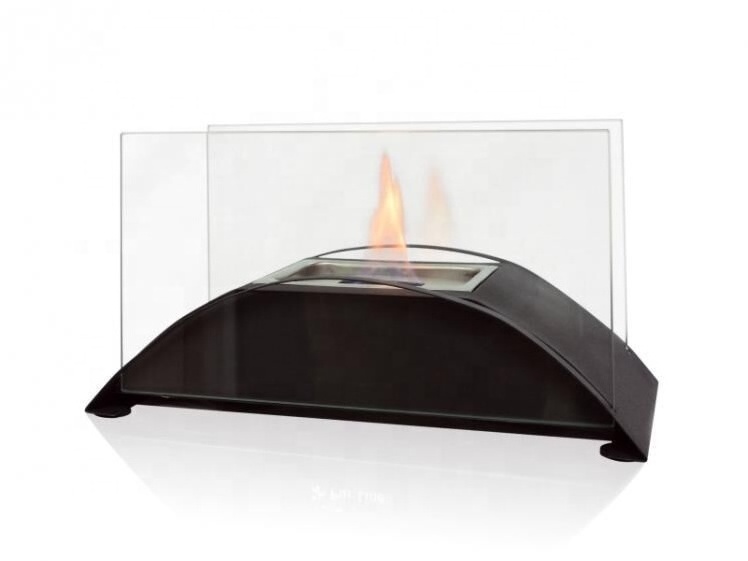 fireplace Stainless Steel Indoor Fire Place bio ethanol Portable Smokeless Tabletop Fire Pit