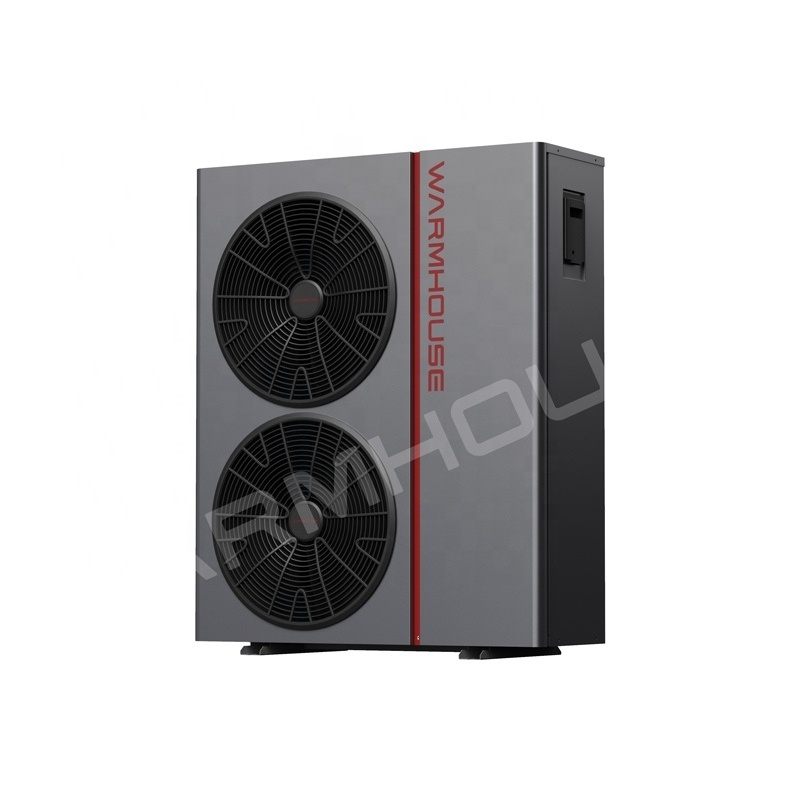 Heat Pump Air Water For House  EVI 16.8kw R32 Wifi Full Dc Inverter Heat Pump Floor Heating And Cooling Ground Heater