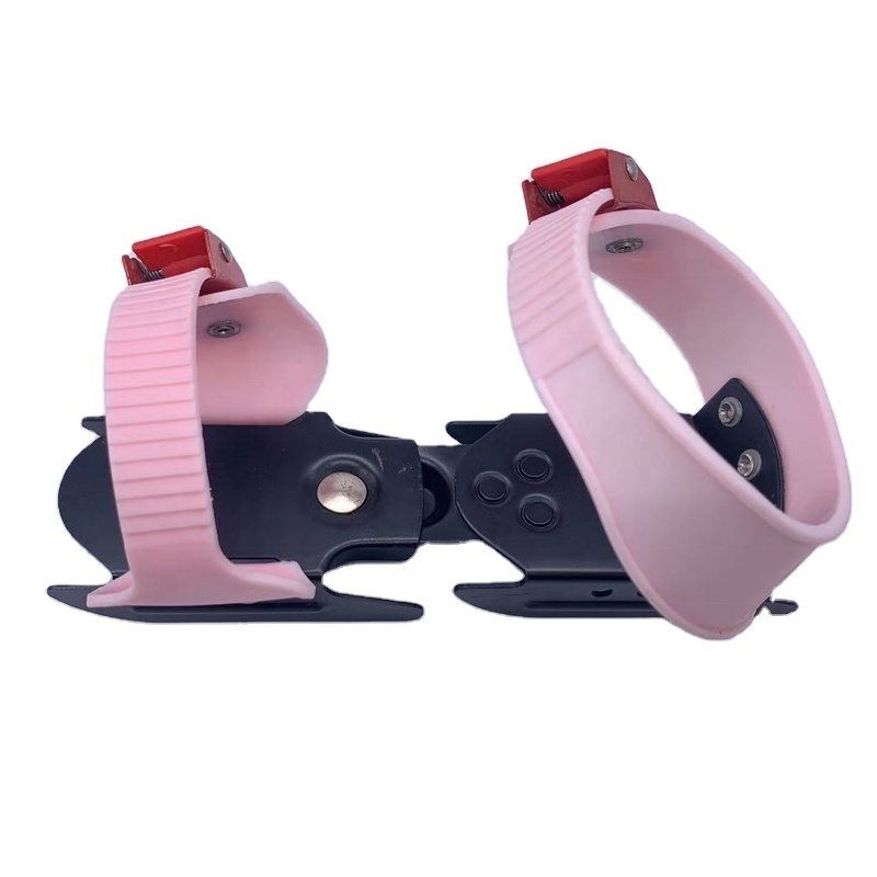 Custom adjustable size double blade runner wholesale adjustable Bob ice skates for kids