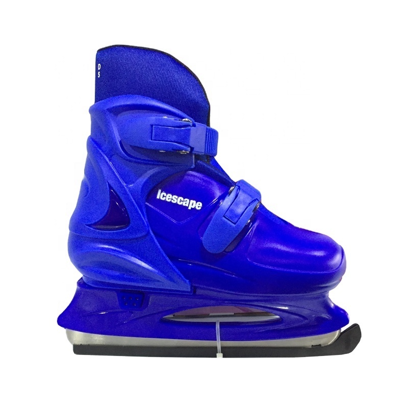 Wholesale cheap ice skating shoes high quality children ice hockey skates adjustable size ice skate