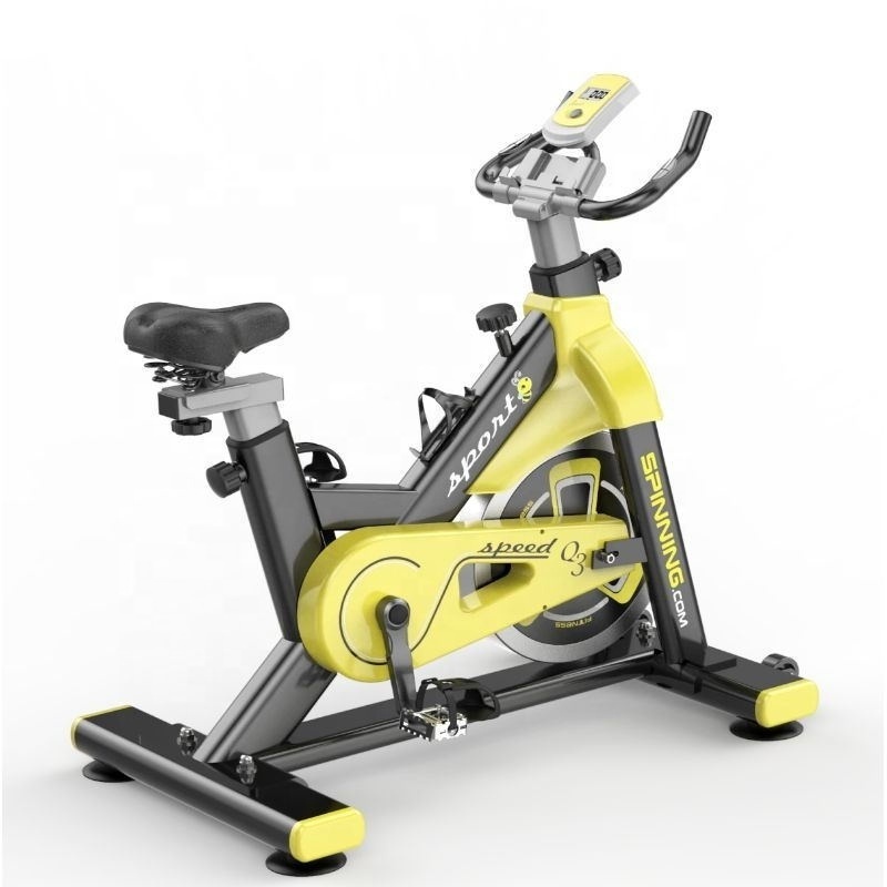 Custom Aerobic Exercise bike fitness equipment gym magnetic control spinning bike dynamic bicycles