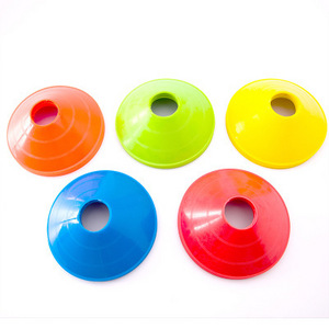 Outdoor Soccer sporting Soft PVC Soccer cones disc Football Training Agility Marker Cones