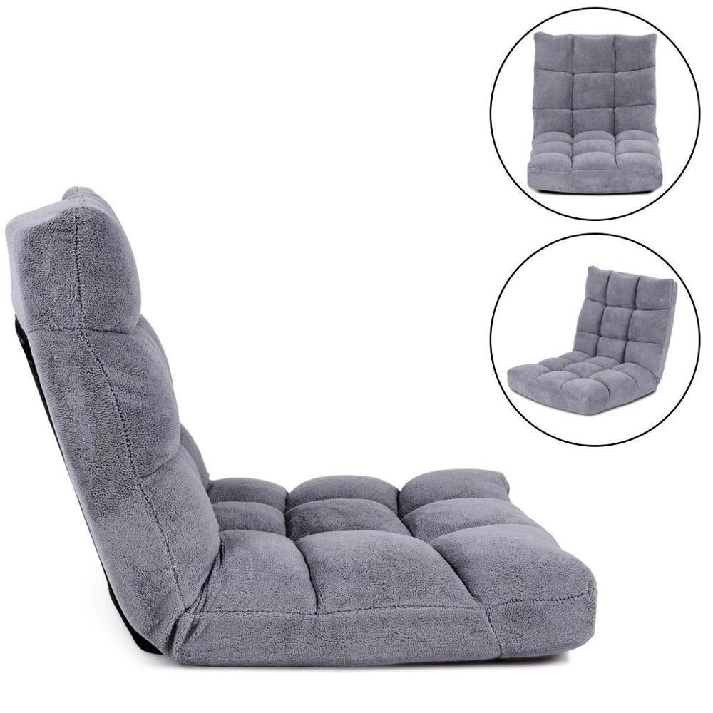 Lazy Couch Chair Lounge Foldable Sofa Living Room Floor Recliner