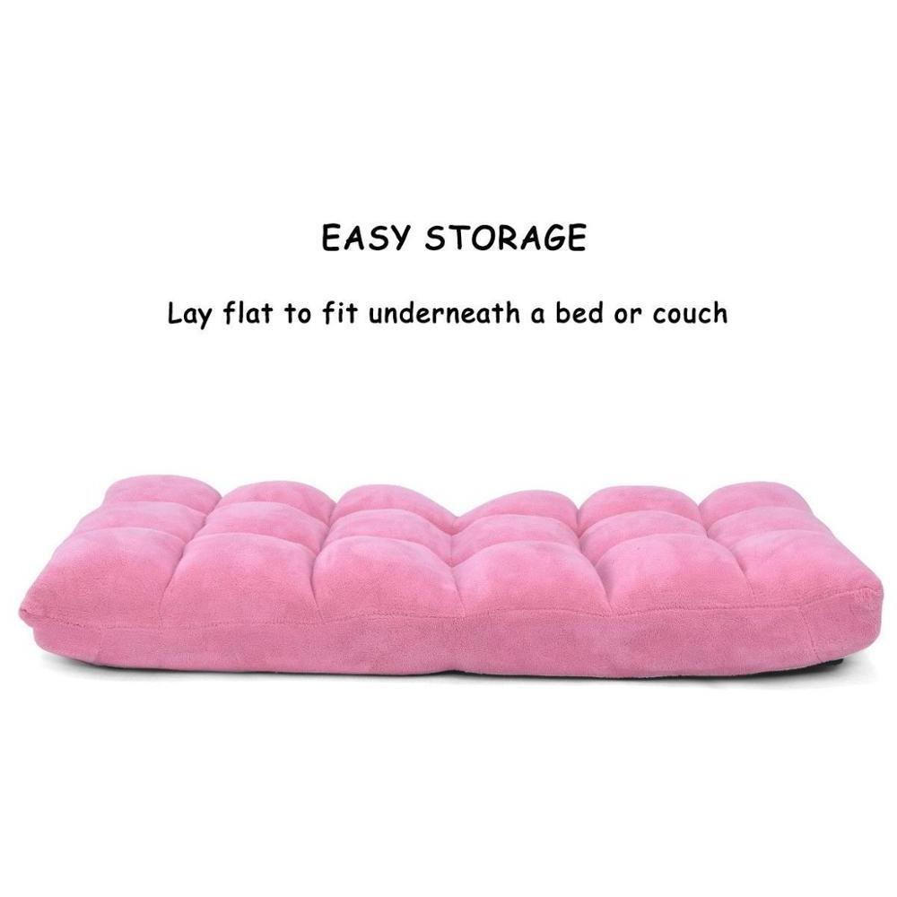 Factory Price Tatami Sofa Lazy Cushion Dormitory Chair Lounge Chair Bed Back Support Sofa